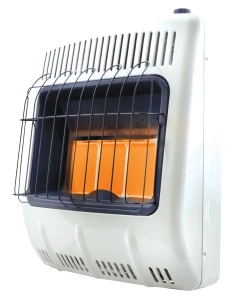 GAS HEATER, 20K DUAL CERAMIC