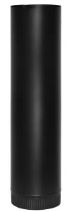 STOVE PIPE BLACK 5" X 2'