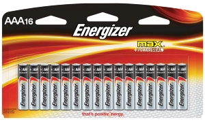 BATTERY AAA ENERGIZER 16PK