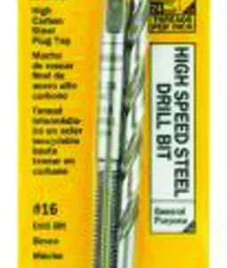 TAP W/BIT 12-24 NC #16 BIT