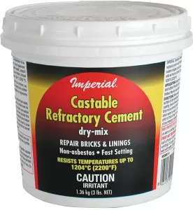 CASTABLE REF CEMENT 12LB