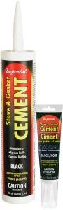 CEMENT BLACK STOVE & GASKET