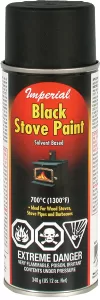 STOVE PAINT BLACK SPRAY