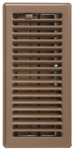 REGISTER FLOOR BROWN 4X12