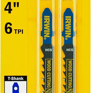 JIGSAW BLADE T 4" 6TPI 2PK