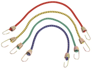 BUNGEE CORD MINI 4PK 10"