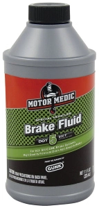 BRAKE FLUID 11OZ DOT 5