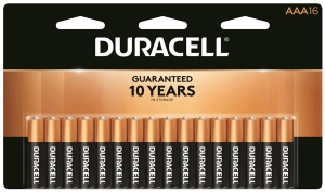 BATTERY AAA DURACELL16PK