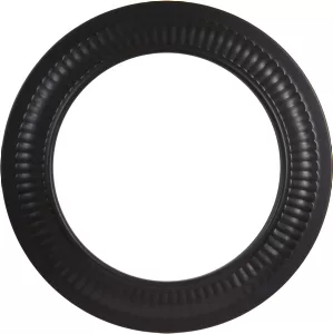 PIPE COLLAR BLACK 7"