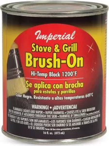 HIGH TEMP BLACK PAINT 16OZ