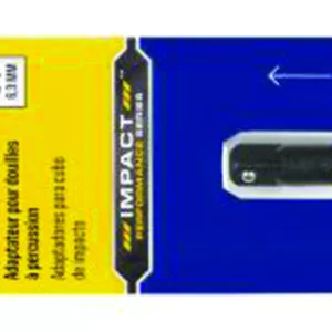SOCKET ADAPTR IMPACT 1/4" SQ