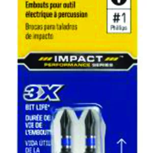 PHILLIPS IMPACT BIT #1 2" 2P