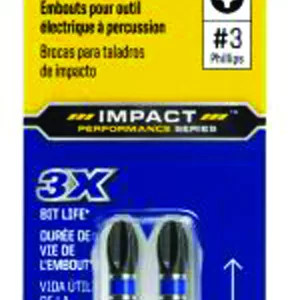 PHILLIPS IMPACT BIT #3 2" 2P
