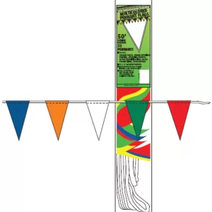 V-SHPD PNNANT FLAGS 50'