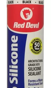 SEALANT BLACK SILICONE 10OZ