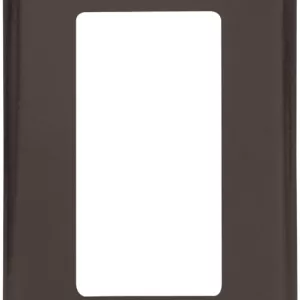 ROCKER/GFCI PLATE BROWN 1G