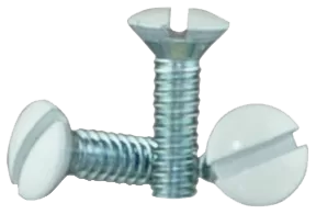 COVER PLATE SCREWS WHITE