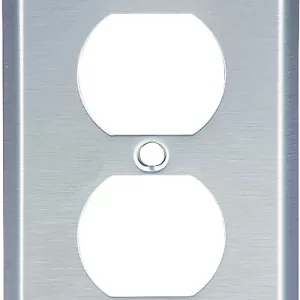 RECPTACLE PLATE SS 1G