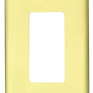 ROCKER/GFCI PLATE IVORY 1G
