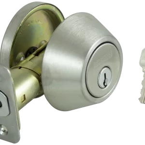 DEADBOLT KEYED SS KW1