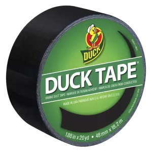 DUCT TAPE BLACK 1.9" X 20YD