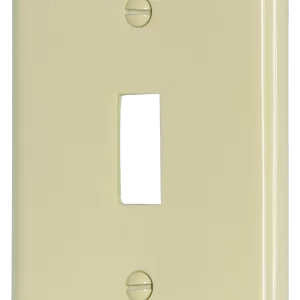 SWITCH PLATE ALMOND 1G