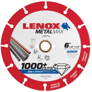 DIAMOND CUTOFF 6"X3/64