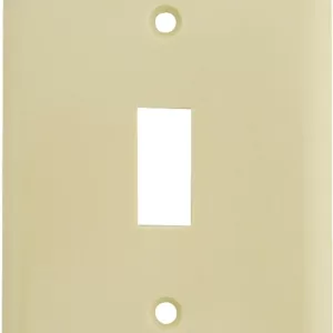 SWITCH PLATE IVORY 1G