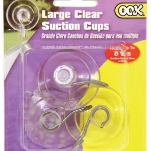 SUCTION CUPS LARGE W/ HOOK