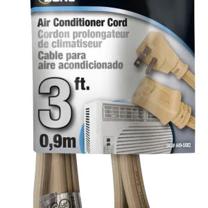 A/C CORD 14/3 SPT-3 BEIGE 3'