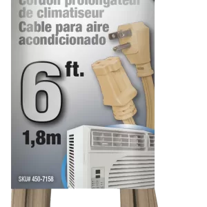 A/C CORD 14/3 SPT-3 BEIGE 6'