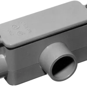CONDUIT BODY TYPE T 1" PVC