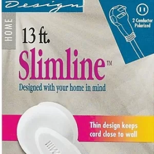 EXT CORD 16/2 WHITE 13'