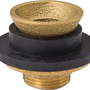 CLOSET SPUD BRASS 2X2