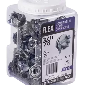 CLAMP-COMBO CONN 3/8" EA