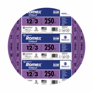BUILDING WIRE 12/3 NM 250'