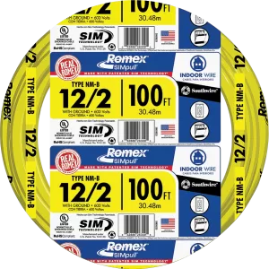 BUILDING WIRE 12/2 NM 100'