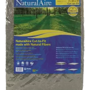 AIR FILTER 20X30 WASH CUT