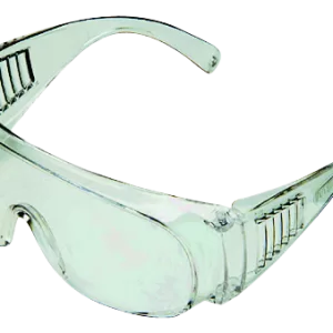 SAFETY GLASSES: CLEAR PLASTI